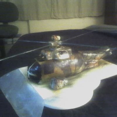 Helicopter After Airbrushing