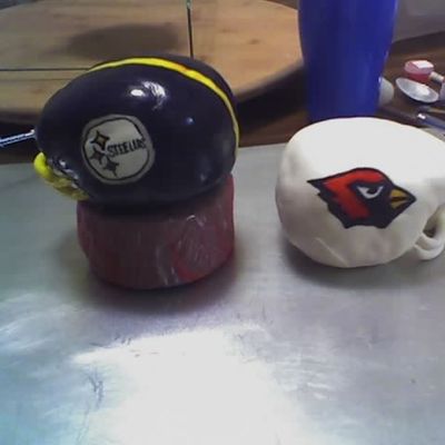 Superbowl Helmets