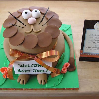 Baby Shower Cake - Jungle Theme