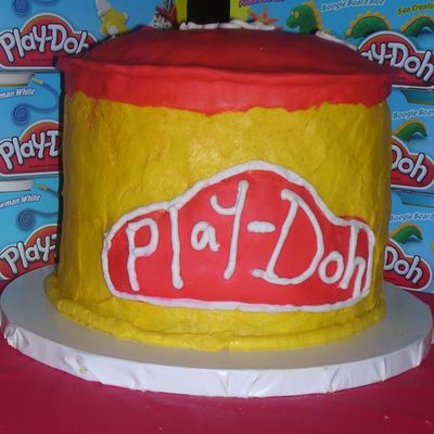 Play Doh Cake