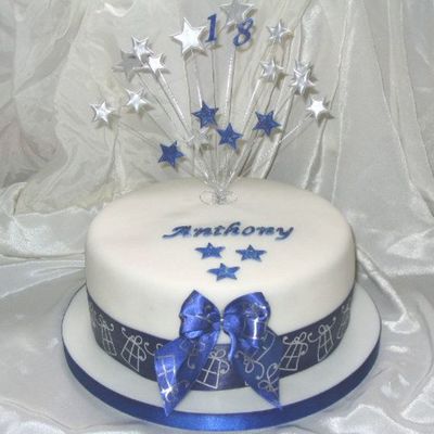 18Th Birthday Sponge Cake