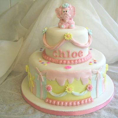 Chloe's 1St Birthday Cake