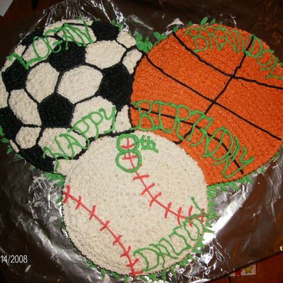 Sports Ball Cake