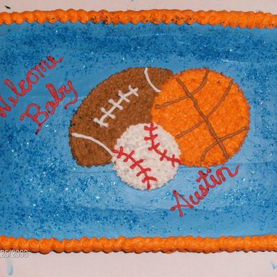 Sports Baby Shower