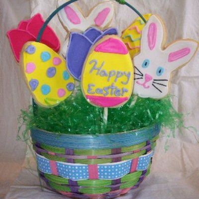 Easter Cookie Basket