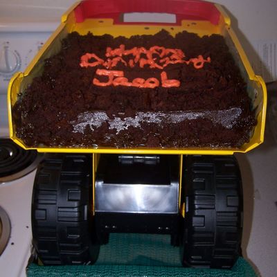 Dump Truck Cake