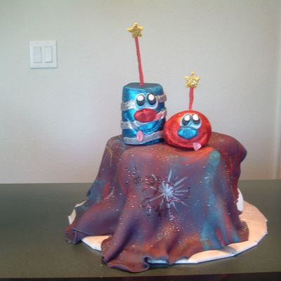 Our 4Th Of July Cake.