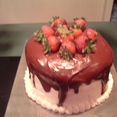 Chocolate Strawberry Cake