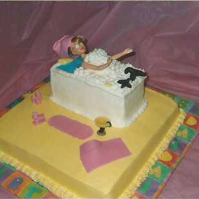 Mom's Relaxation Birthday Cake