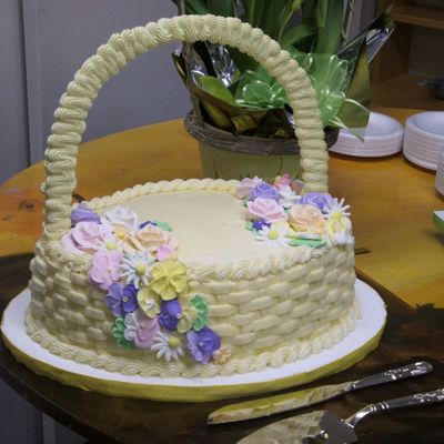 Easter Cake Basket