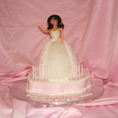Pink Princess Cake