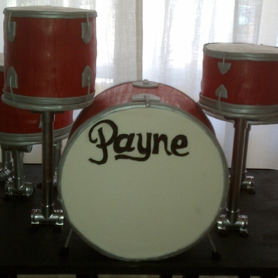 Groom's Cake Drumset