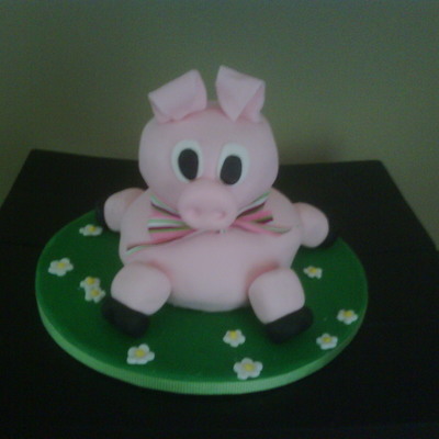 Pig Cake For Birthday
