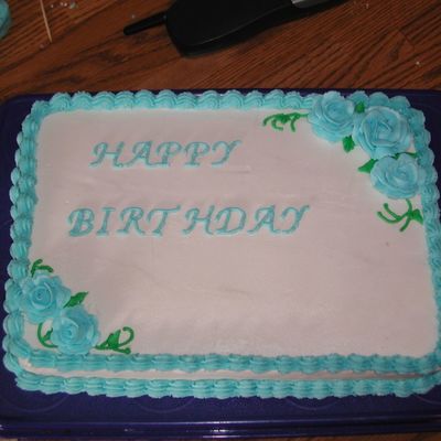 Simple Birthday Cake