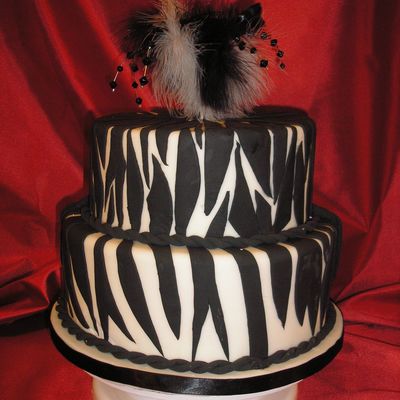 Zebra Cake