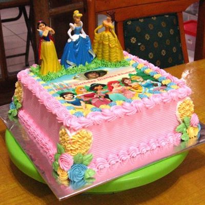 Disney Princesses With Edible Picture