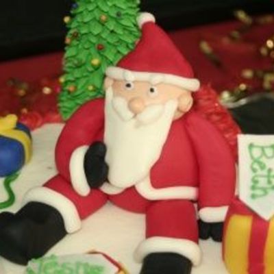 Close Up Of Santa
