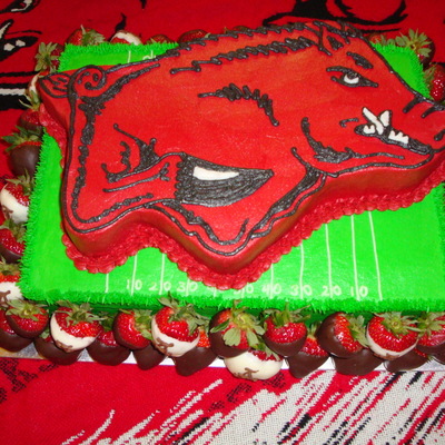 Razorback With Berries
