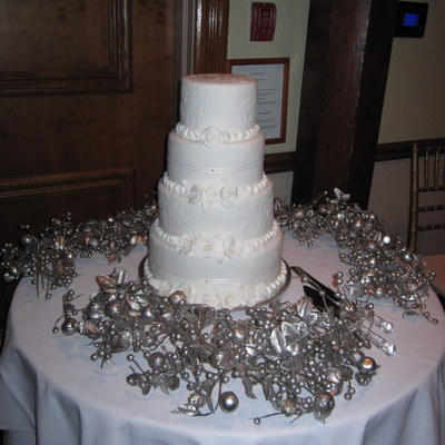 Sara & Garrett's Wedding Cake