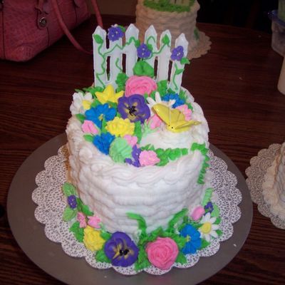 Wilton Course 2 Final Cake