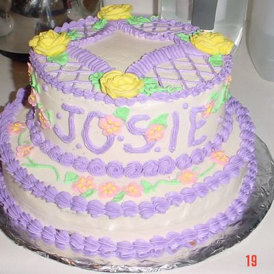 Stacked Birthday Cake