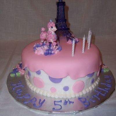 Pink Poodle In Paris