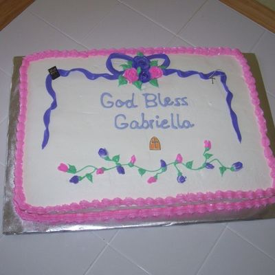 First Communion Cake