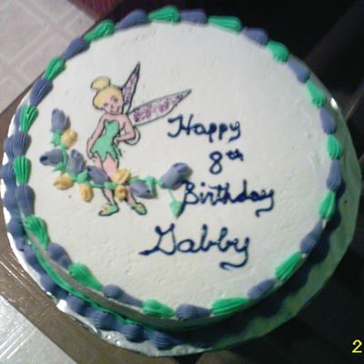 Tinkerbell Cake