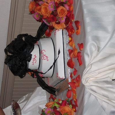 Fondant Wedding Cake