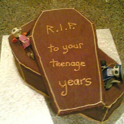 Corpse Bride Inspired Cake