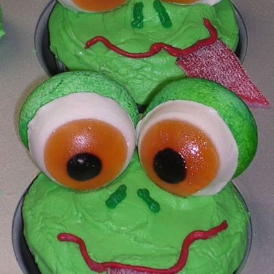 Froggy Cupcakes