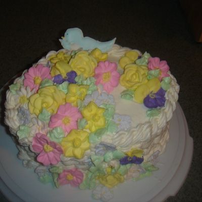 Wilton Course 2 Final Cake