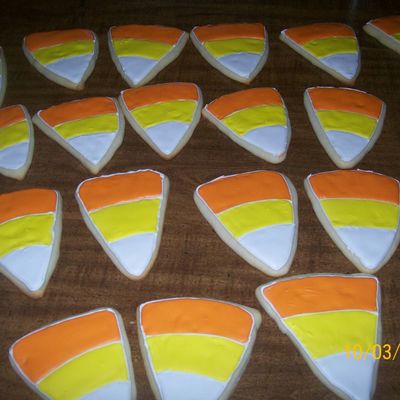 Candy Corn Cookies