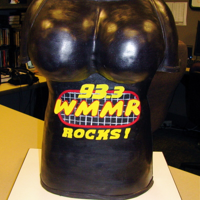 Radio Station T-Shirt Cake