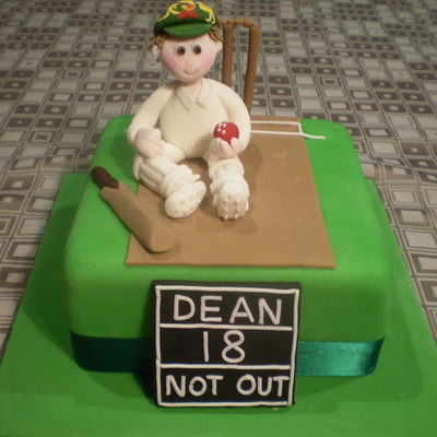Cricket Cake