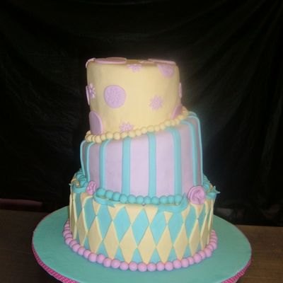 Topsy Turvy Cake