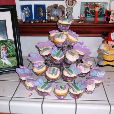 Chocolate Butterfly Cupcakes