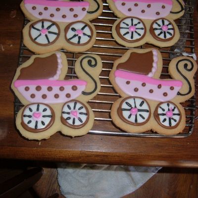 Baby Carriage Cookies
