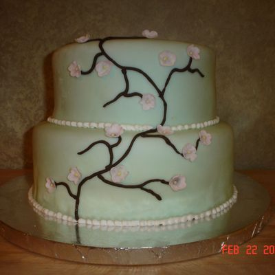 Gum Paste Cherry Blossoms