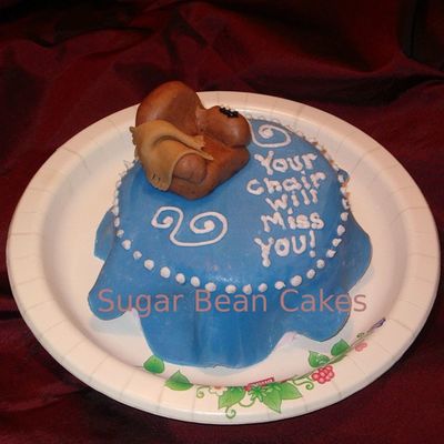 Going Away Cake For My Dad