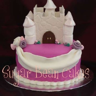 Princess Castle Cake