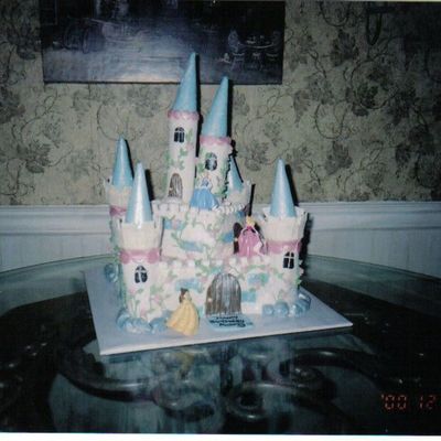 Cinderella Castle Cake