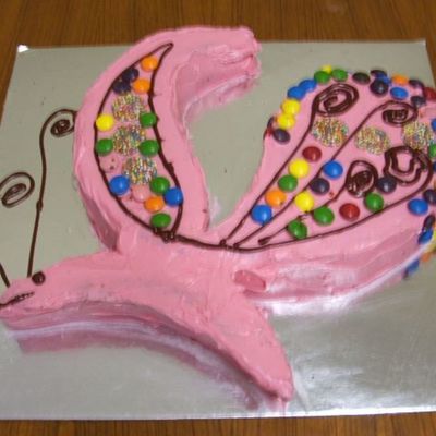 Butterfly Birthday Cake