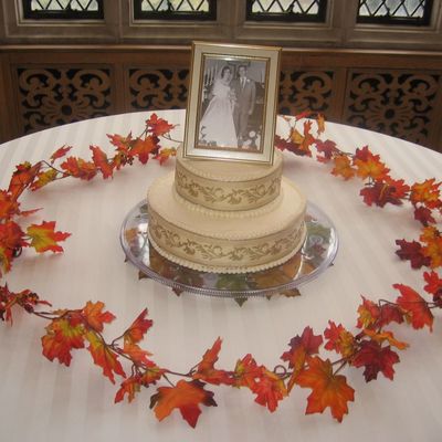 50Th Anniversary Cake