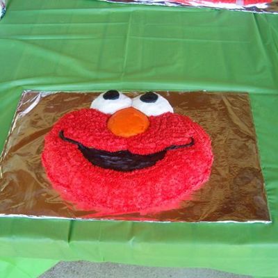Elmo Cake