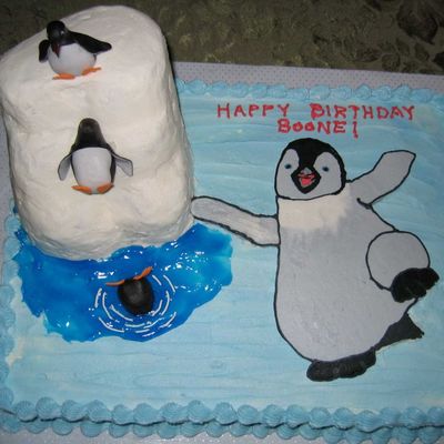 Happy Feet Cake
