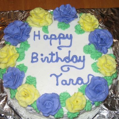 Flower Birthday Cake