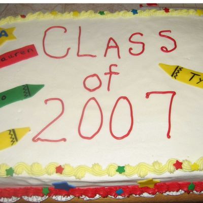 Preschool Graduation Cake