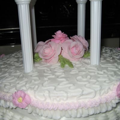 Fondant Roses Up Close