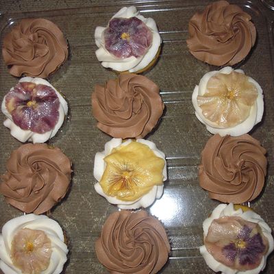 Flower Cupcakes